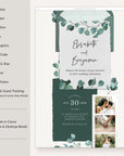 LUISA Elegant Online Digital Wedding Invitation