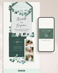 LUISA Elegant Online Digital Wedding Invitation with RSVP