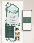 LUISA Eucalyptus Online Digital Save the Date