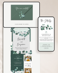 LUISA Wedding Website Template for Canva with RSVP