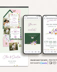 CLOE Spring Wedding Online Digital Save the Date