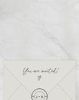 LAURA Animated Wedding Invitation Video Template - Black