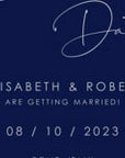 Anita Navy & Silver Save the Date Video Template