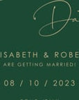 Anita Emerald & Gold Save the Date Video Template