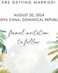 Maui Tropical Save the Date Video Template