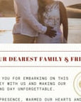 Passport Style Animated Thank You Card Template - Maroon Red