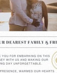 Passport Style Animated Thank You Card Template - Dusty Blue