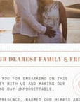 Passport Style Animated Thank You Card Template - Rose Gold