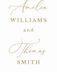 AURORA Rose Gold Animated Wedding Invitation Video Template