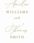 DORA Wedding Invitation Video Template - Ivory & Gold