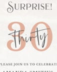 VIBE Birthday Invitation Video Rose