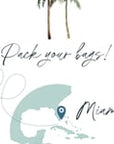 ISLA Boarding Pass Save the Date Video Template