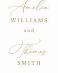 ANTEA Wedding Invitation Video Template - Black & Gold