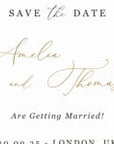 ANTEA Save the Date Video Template - Sage Green & Blush