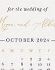 AZZURRA Dusty Blue Calendar Save the Date Video Template