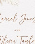 LAUREL Boho Wedding Invitation Video Template