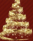 Christmas Tree Invitation Animated - Red