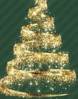 Christmas Tree Invitation Animated - Green