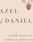 HAZEL Wedding Invitation Video Template