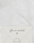 LAURA Animated Wedding Invitation Video Template - White