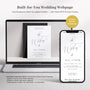 Wedding Website with Online RSVP – Premium Upgrade for Digital Invites