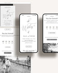 Wedding Website with Online RSVP – Premium Upgrade for Digital Invites