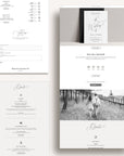 Webpage with Online RSVP – Premium Upgrade for Digital Invites