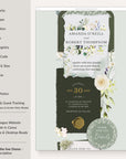 Flora Wedding Website Template for Canva with RSVP