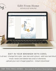 Marina | Beach Wedding Save the Date Template