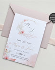 Fiorella | Romantic Save the Date Card Template