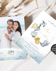 Marina | Beach Wedding Save the Date Template