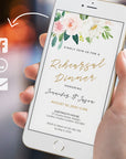 GEMMA Wedding Rehearsal Dinner Electronic Invitation