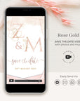 Aurora | Rose Gold Save the Date Video