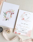 Fiorella | Romantic Save the Date Card Template