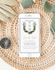PALMA Tropical Save the Date Card Digital Invite
