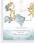 Marina | Beach Wedding Save the Date Template