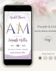 Violetta | Lilac Bridal Shower Evite