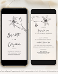 GIGLIOLA Wedding Invitation Video Template - White