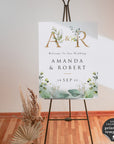 Flora | Welcome To Our Wedding Sign Template