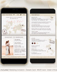 Sofia | Passport Wedding Invitation Digital
