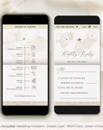 Sofia | Passport Wedding Invitation Digital