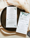 Luisa | Printable Order Of Service Wedding