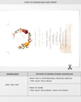 Ambra | Fall Wedding Ceremony Program Template