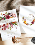 Ambra | Fall Wedding Save the Date Card Template