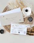 Sofia | Boarding Pass Save The Date Printable