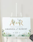 Flora | Welcome To Our Wedding Sign Template
