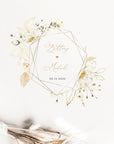 Dora | Wedding Monogram Logo Template