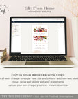 Ambra | Autumn Wedding Save the Date Evite