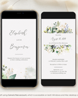 FLORA | Rustic Wedding Invitation Video Template