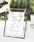 Sofia | Bubbles Send Off Wedding Sign Template